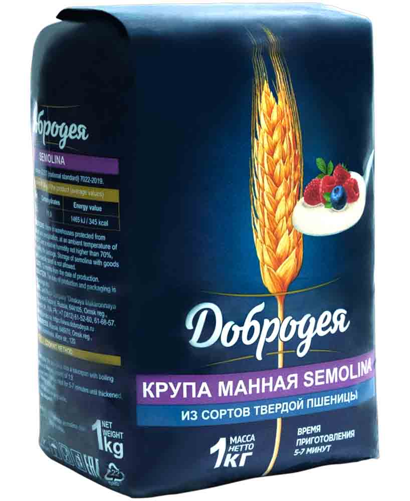 МАННАЯ КРУПА «SEMOLINA»